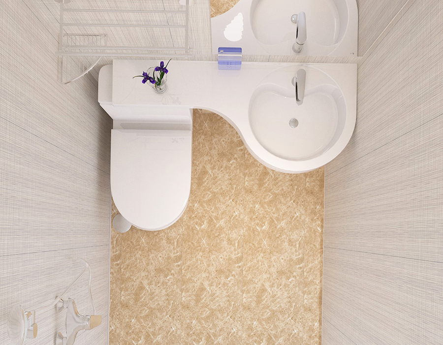 W pełni panelowa, modułowa, prefabrykowana łazienka hotelowa PEC Resin Fibre
