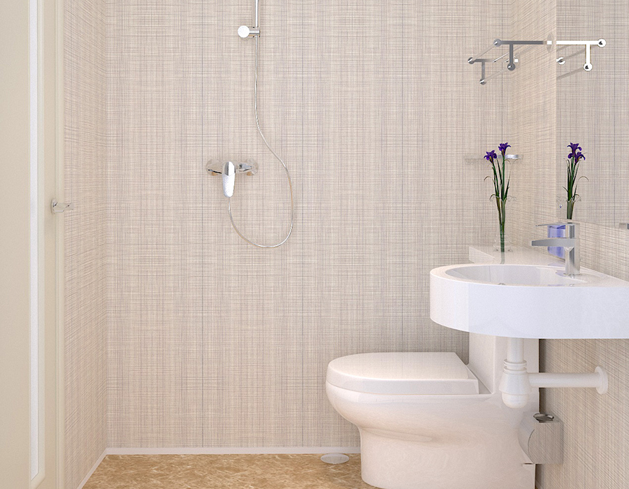 W pełni panelowa, modułowa, prefabrykowana łazienka hotelowa PEC Resin Fibre