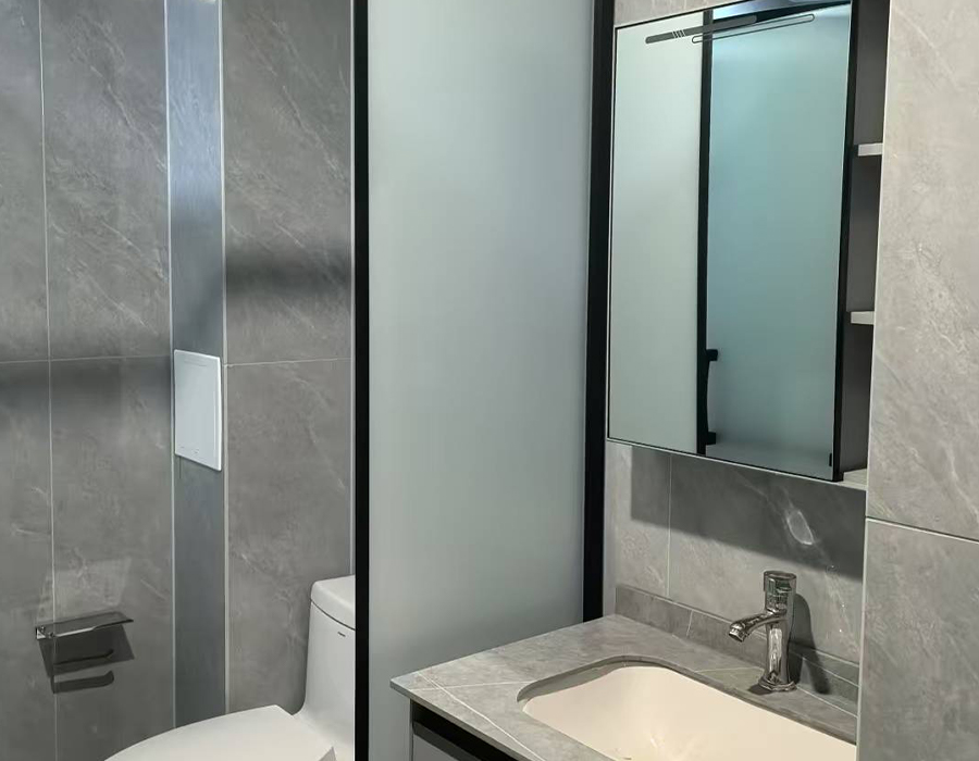 Prefabrykowane kapsuły łazienkowe z płytek ceramicznych